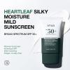 imageAnua Heartleaf Silky Moisture Mild Sunscreen Broad Spectrum SPF 50 with Moisturizing Formula Lightweight Korean Sunscreen Natural finish Vegan korean skin care 50ml  169 fl oz