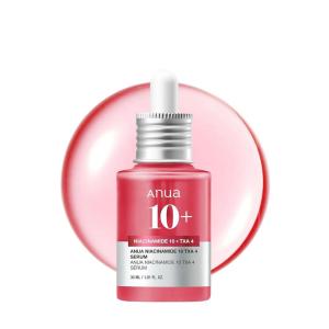 imageANUA Niacinamide 10  TXA 4 Serum Hyaluronic Acid Tranexamic acid Facial Serum for Glass Skin Clarifying Radiant Complexion with Natural Color Korean Skin Care 30ml 101 floz