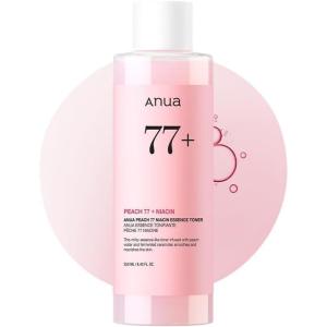 imageAnua Peach 77 Niacin Essence Toner 250ml  Brightening Toner for Face Niacinamide Panthenol Ceramides Facial Toner for Glass Skin Korean Skin Care 845 floz