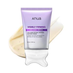 imageANUA Collagen Retinol Refining Gua Sha Cream Neck Cream For Lifting amp Firming Jawline to Dcollet Daily Moisturizer Fine Line Care Neck Massager Korean Skin Care 27floz