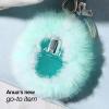 imageANUA PDRN Collagen Glow Facial Serum Spray Fur Keyring Mini Makeup Friendly Products Dewy Glass Finish with Cute Face mist with Keychain Only Keychian Include Stocking Stuffers For Women